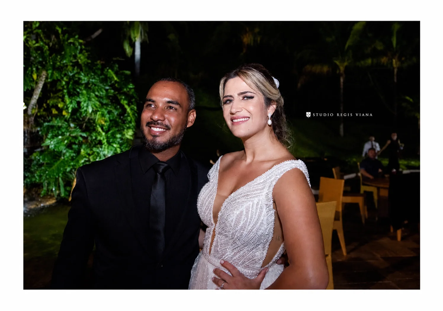 Mael Siqueira DJ em casamento ao ar livre